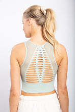Load image into Gallery viewer, Laser Cut Seamless Sports Bra
