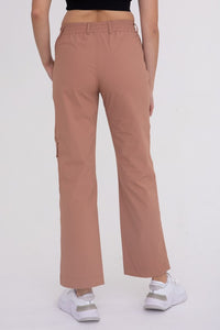 Mid-Rise Cargo Pants