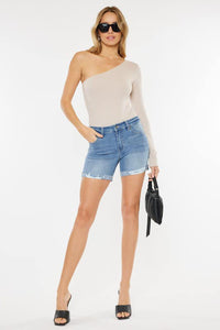 Mina Mid-Rise Shorts by KanCan