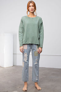 Mineral Washed Pullover