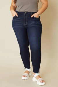 Naira Ultra High Rise Ankle Skinny Jeans by KanCan
