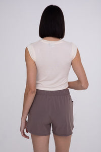 Overlay Tencel Cropped Tank