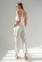 Load image into Gallery viewer, Penny Self Tie Strap Overall Jumpsuit
