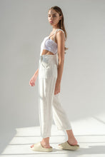 Load image into Gallery viewer, Penny Self Tie Strap Overall Jumpsuit
