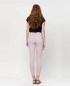 Peony - High Rise Crop Skinny Jeans