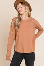 Load image into Gallery viewer, Raw Hem Top
