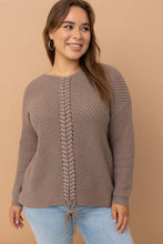 Load image into Gallery viewer, Lace-Up Sweater
