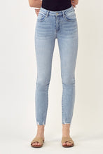 Load image into Gallery viewer, Risen Raw Hem Mid-Rise Skinny Jeans
