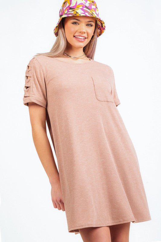 Pocket Tee Mini Dress