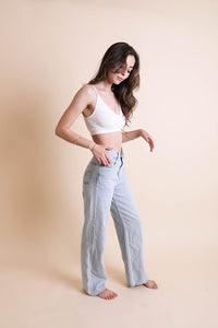 Racerback Patch Seamless Bralette