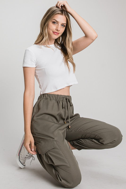 Silky Cargo Jogger