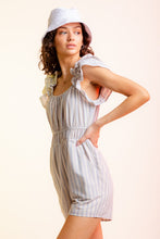 Load image into Gallery viewer, Woven Striped Romper
