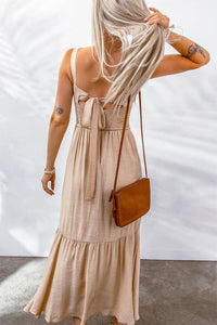Smocked Back Maxi