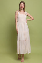 Load image into Gallery viewer, Smocked Bodice Maxi Dress

