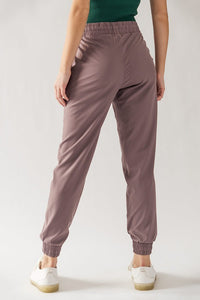 Smocked Waist Jogger