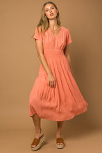 Load image into Gallery viewer, Smocked Waist Tiered Dress
