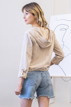 Load image into Gallery viewer, Snap Button Zip-Up Jacket
