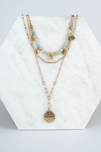 Sookie Necklace Amazonite