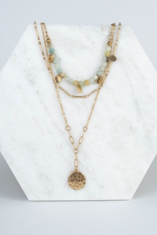Sookie Necklace Amazonite