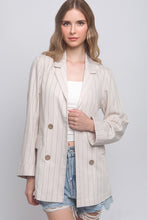 Load image into Gallery viewer, Striped Blazer
