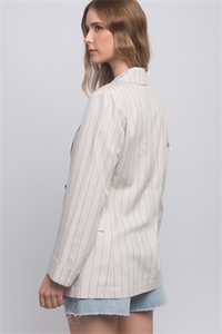Striped Blazer