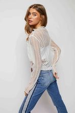 Load image into Gallery viewer, Turtle Neck Sheer Top
