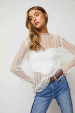 Load image into Gallery viewer, Turtle Neck Sheer Top

