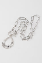 Load image into Gallery viewer, Teardrop Toggle Necklace
