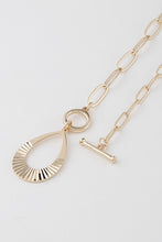 Load image into Gallery viewer, Teardrop Toggle Necklace
