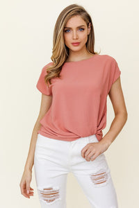Twist Hem Top