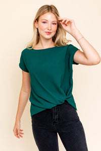 Twist Hem Top