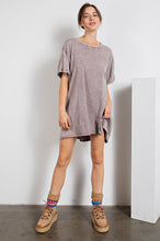 Load image into Gallery viewer, Mineral Washed Tunic Dress
