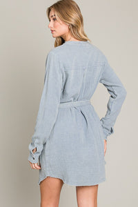 Washed Gauze Dress