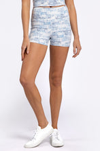 Load image into Gallery viewer, Watercolor High-Waist Active Shorts
