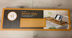 Bamboo Bathtub Caddy