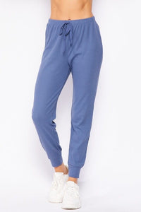 Casual Waffle Knit Joggers