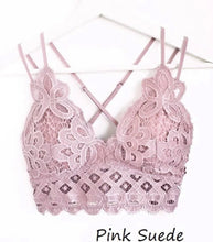 Load image into Gallery viewer, Crochet Lace Bralette
