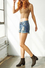 Load image into Gallery viewer, Gizelle Mid-Rise Boyfriend Shorts by KanCan
