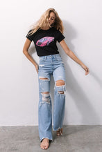 Load image into Gallery viewer, Hotter Than That - 90&#39;s Vintage Flare Jeans By Flying Monkey
