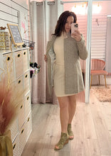 Load image into Gallery viewer, Turtleneck Belted Dress
