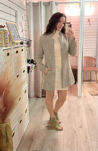 Load image into Gallery viewer, Turtleneck Belted Dress

