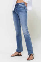 Load image into Gallery viewer, Independent Studies - Stretch High rise Straight Leg Jean By Flying Monkey
