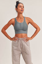 Load image into Gallery viewer, Laser Cut Seamless Sports Bra
