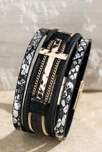 Load image into Gallery viewer, Multi-Stand Cross Bracelet
