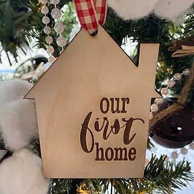 Our First Home Ornament