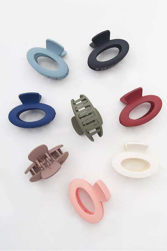 Rubber Coated Hair Clip