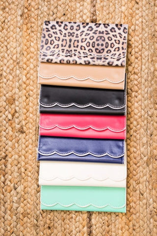 Scallop Fold Wallet