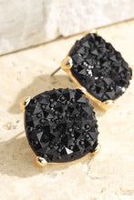 Load image into Gallery viewer, Shimmery Square Stud Earrings
