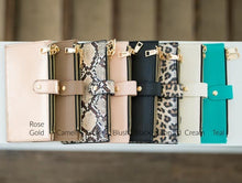 Load image into Gallery viewer, Slim Credit Card Zipper Wallet
