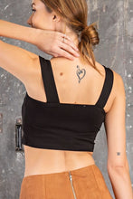 Load image into Gallery viewer, Solid Crop Top
